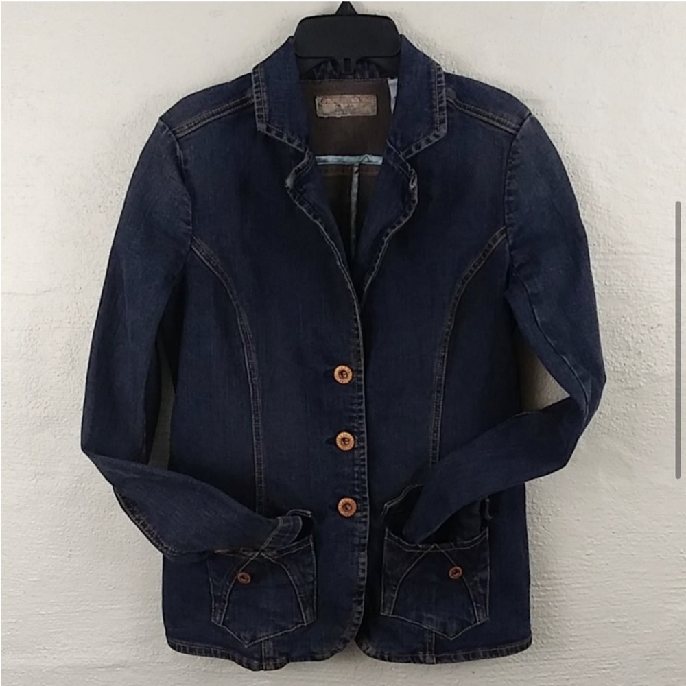 Levi’s denim 3 button blazer